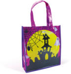 Globiz International Kft Halloween-i ajándéktáska - kastély - 30 x 33 cm - lila (56590B)