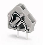 Wago egymásra rakható NyÁK-sorkapocs 2, 5 mm2 5/5, 08 mm lábtávolság 1 pólusú, piros (236-740) (236-740)