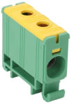 Tracon főáramköri leágazó kapocs, sínre szerelhető, zöld-sárga 2.5-35mm2, 135A FLEAL-35/1ZS (FLEAL-35/1ZS)