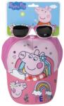 Cerda Детски комплект Cerda - Шапка и слънчеви очила, Peppa Pig (2200010159) - ozone