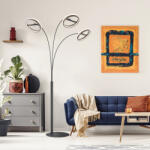 GLOBO Szabályozható LED állólámpa, 3 ágú, 1, 9 m - Della Globo 67179S1 (67179S1)