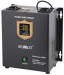 Kemot szünetmentes tápegység 300W 230/230V szinusz jeles, fekete, akkumulátor nélkül, falra szerelhető URZ3408 (URZ3408)