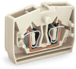 Wago 2 vezetékes, középső sorkapocsmegfelelő Ex e II alkalmazásokhoz nyomógombok nélkül, világosszürke (264-131) (264-131)