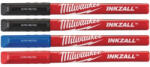 Milwaukee INKZALL Filctoll 0, 6mm hegyű Színes (4 db/cs) 48223165 (48223165)