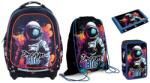 S-Cool szett, kis iskolás: hátizsák, felszerelt tolltartó, sporttáska, pénztárca, Dream big modell