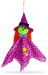 Globiz International Kft Halloween-i dekoráció - felakasztható - boszorkány - 48 x 44 cm (56594B)