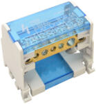 Tracon moduláris elosztóblokk nyitható fedéllel 1×25)mm2 / 3×10mm2, 3×16mm2 100A FLSO25-2P7 (FLSO25-2P7)