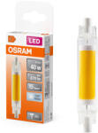 OSRAM R7s LED 4, 5W, 470 lm, 4000 K, hidegfehér, üveg-40 W izzó helyett - Special Slim Line (4058075840461)