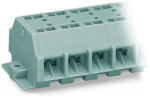 Wago 4 vezetékes kapocssáv 5 pólusú, szürke (262-205) (262-205)