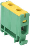 Tracon főáramköri leágazó kapocs, sínre szerelhető, zöld/sárga 1, 5-16mm2 85A FLEAL-16/1ZS (FLEAL-16/1ZS)