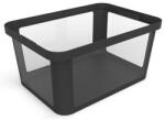 Rotho Albris 45 literes műanyag tároló doboz - fekete/átlátszó (1042908080)