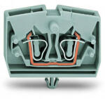 Wago 2 vezetékes sorkapocs nyomógombok nélkül, szürke (264-311) (264-311)