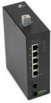 Wago ipari ECO Switch5 port Gb 2-Slot 1000Base-SX/LX, fekete (852-1417) (852-1417)