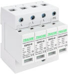 Tracon túlfeszültség levezető T2 AC típusú cserélhető betéttel ESPD2-40-3+1P (ESPD2-40-3+1P)