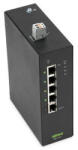 Wago ipari ECO Switch5 port Gb, fekete (852-1411) (852-1411)