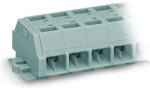 Wago 4 vezetékes kapocssáv3 pólusú, szürke (261-203) (261-203)