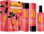 Matrix Glow Mania ápoló szett glikolsavval és csipkebogyóolajjal a ragyogásért: Sampon 300ml + Balzsam 300ml + Leave-In 250ml