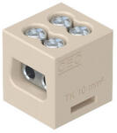 OBO Firebox T dobozokhoz kerámiasorkapocs kettes, 10 mm2 7205705 (7205705)