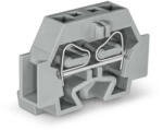 Wago 2 vezetékes sorkapocs nyomógombok nélkül, szürke (262-301) (262-301)