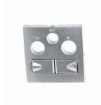 ELKO EP 90773 TAL Fedlap 21546 multimédia aljzathoz, alumínium, Elko Ep (90773TAL)