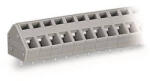 Wago NyÁK sorkapocshoz 2, 5 mm2 5/5, 08 mm lábtávolság 3 pólusú, szürke (236-103) (236-103)