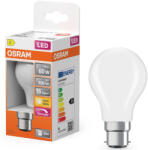 OSRAM B22d LED 5, 9W, 806 lm, 2700 K, melegfehér, dimmelhető, opál üveg-60 W izzó helyett - Superstar Classic A (4099854465017)