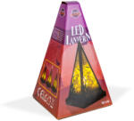 Family Halloween-i LED lámpás - boszorkány - melegfehér - fekete - 9, 5 x 9, 5 x 17 cm - 2 x AAA (56549C) - lumenet