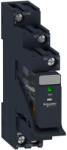 Schneider Electric Harmony Electromechanical Relays - RXG13BDPV - RXG Interfész relé foglalattal, 1CO, 10A, 24VDC, LED (RXG13BDPV)