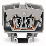 Wago 4 vezetékes, miniatűr, átmenő sorkapocs 2, 5 mm2, narancssárga (264-726) (264-726)