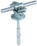 DEHN Vezetőtartó fedőbilinccsel ZG Rd 7-10mm-hez St/tZn rögzítőanyaggal 275160 LH ZS 7.10 KD8X40 STTZN ZG (275160)