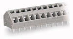 Wago NyÁK sorkapocshoz 2, 5 mm2 5/5, 08 mm lábtávolság 2P, szürke (236-402) (236-402)
