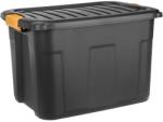 Welora Tárolódoboz, Welora, strapabíró, műanyag, 60 l űrtartalom, fekete színű (JM1225589)