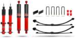 Pedders Kit suspensie cu amortizoare Foam Cell reglabile și arcuri foi parabolice Volkswagen Amarok 3.0 v6 (2023+) +5 cm Pedders - emudding - 11 044,00 RON