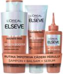 L'Oréal Elseve Growth Booster Advanced hajhullás elleni ápoló készlet: sampon, 200 ml + balzsam, 150 ml + fejbőr szérum, 102 ml