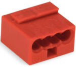 Wago vezeték összekötő 4-es piros (243-804) (243-804)