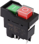 TRACON relés biztonsági kapcsoló, bepattintható, fekete kerettel 12A/AC3, IP54, 6, 3×0, 8 SSTM-035 (SSTM-035)