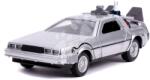 JADA Mașinuța Time Machine Back to the Future 2 Jada din metal cu uși care se pot deschide 12, 5 cm lungime 1: 32 (JA30541314R00)