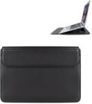 DEVIA tok fekvő, bőr hatású LAPTOP/NOTEBOOK/TABLET univerzális, 13.3" méret, FEKETE (GP-165957)