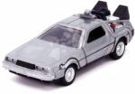 JADA Mașinuța Time Machine Back to the Future 1 Jada metal cu ușă care se deschide, lungime 12, 5 cm lungime 1: 32 (JA32185314R00)