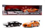 JADA Mașinuțe Toyota Supra a Dodge Charger 1970 Fast & Furious Twin Pack Jada din metal cu uși care se deschid 1: 32 (JA31981314R00)
