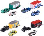 Majorette Mașinuțe cu remorcă Race Trailer Majorette din metal cu piese care se pot deschide 19 cm lungime (MJ2003001)