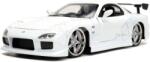 JADA Mașinuța Mazda RX-7 Fast & Furious Jada din metal cu părți care se pot deschide 20 cm lungime 1: 24 (JA32607314R00)