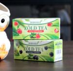 Herbária zöld tea - feketeribizli vagy eper ízesítéssel, 25 filter