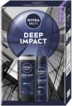 Nivea Készlet: NIVEA MEN Deep tusfürdő, 250 ml + NIVEA MEN Deep dezodor spray, 150 ml