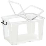 CEP Strata műanyag tárolódoboz fedéllel, 65 l