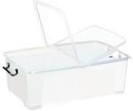 CEP Strata műanyag tárolódoboz fedéllel, 50 l