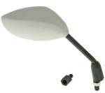 Vparts VC18629 Tükör Sport Jobb, M8 / M10 Ovális - Univerzális - Fehér