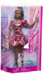 Mattel Barbie Deluxe Style Papusa Barbie Rochie Roz Metalizat Coral (MTJFP41) - roua Papusa