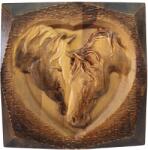  Ló a szívben festmény 40 x 40 cm (2311)