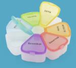 Elysium Gyógyszeradagoló Heti (kerek) 7x1